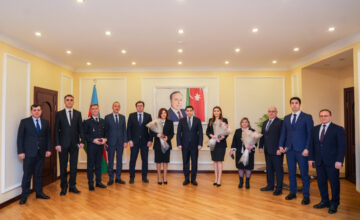 The Minister of Justice met with employees who were awarded and appointed as judges