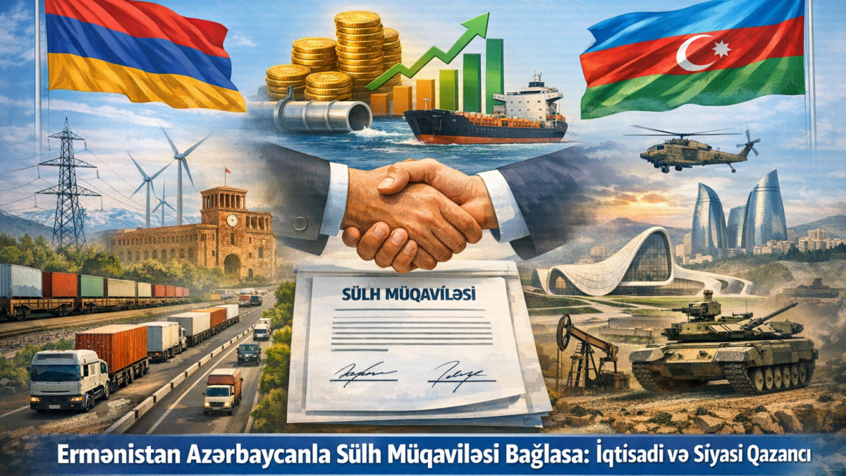 Economic and Political Gains Armenia Will Obtain from a Peace Treaty with Azerbaijan