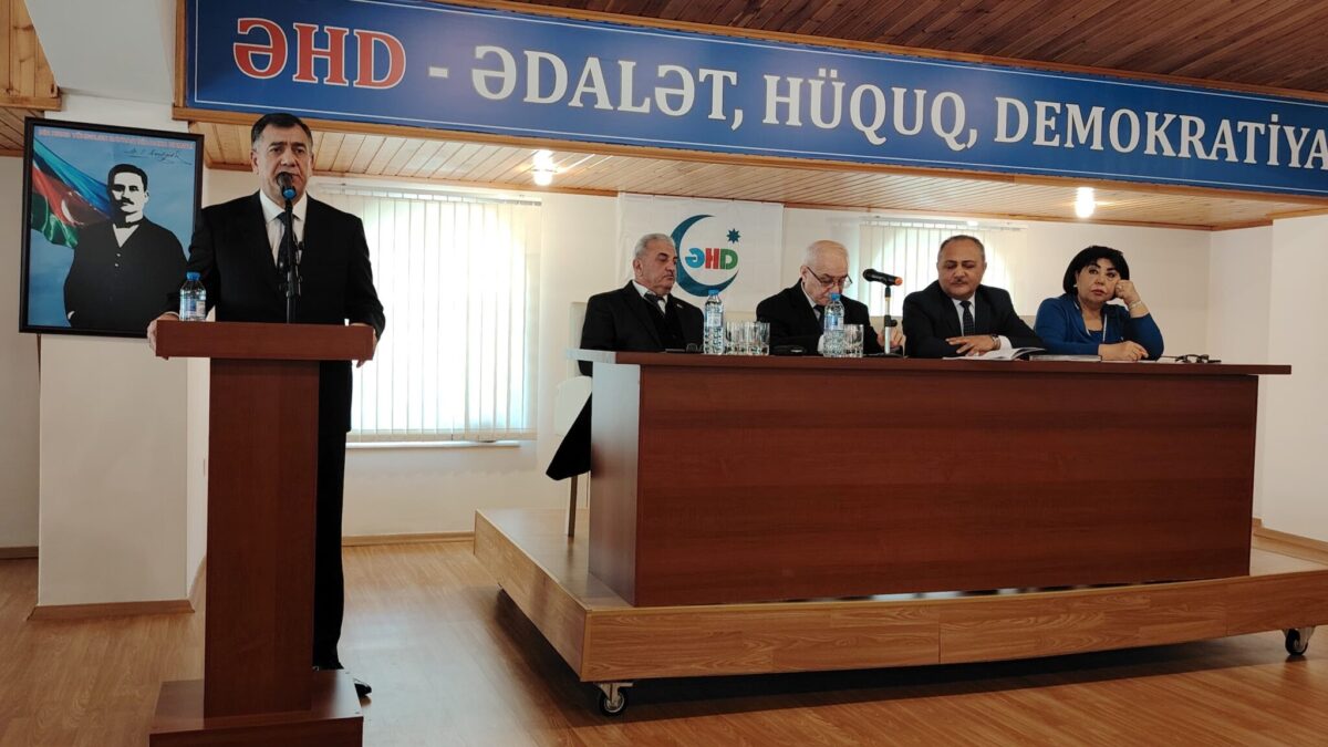 Meeting of the Supreme Council of the AHD Party Held