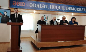 Meeting of the Supreme Council of the AHD Party Held