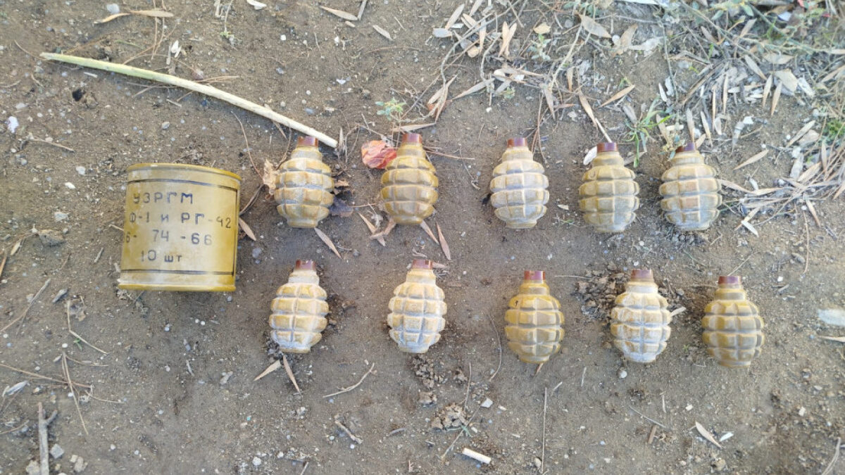 10 grenades found in Baku – VIDEO