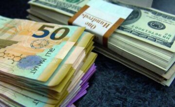 Dollar and Manat Rise in Value in Iran