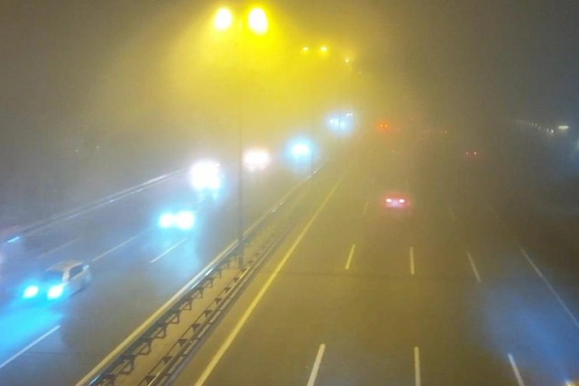 Speed limit reduced on Zigh Circle-Airport road due to foggy weather