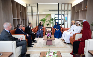 Leyla Aliyeva Meets with Chairperson of Oman’s Small and Medium Enterprises Development Authority in Muscat