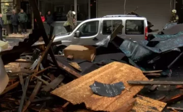 45 Trees Uprooted and 89 Roofs Collapsed in Istanbul Due to Storm