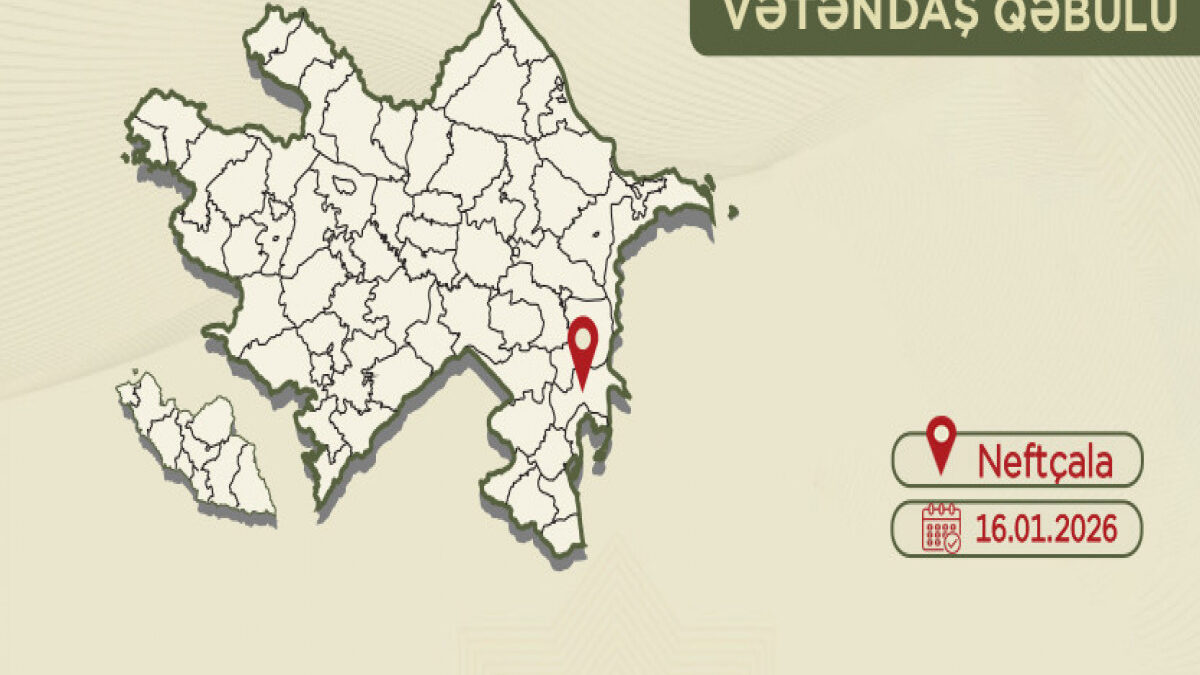 Head of Mobilization Service to receive citizens in Neftchala