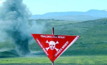 Mine explodes in Jabrayil, one person injured