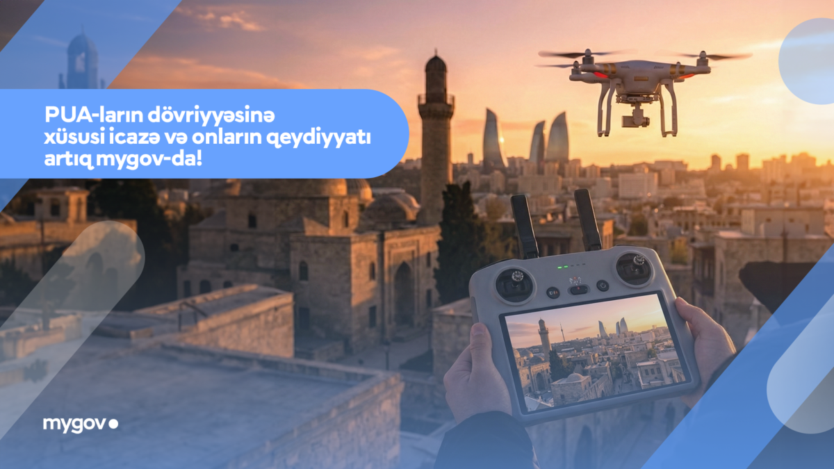 Issuance of permits for the circulation of civil UAVs via “mygov”