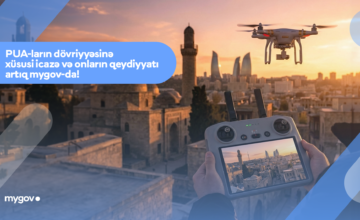Issuance of permits for the circulation of civil UAVs via “mygov”