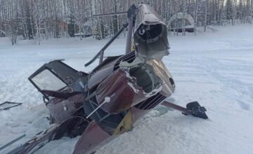 Helicopter crash in Russia: 2 dead