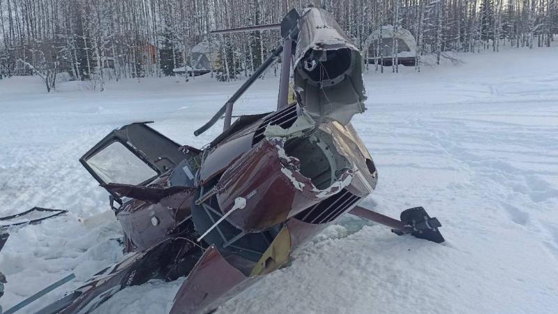 Helicopter crash in Russia: 2 dead