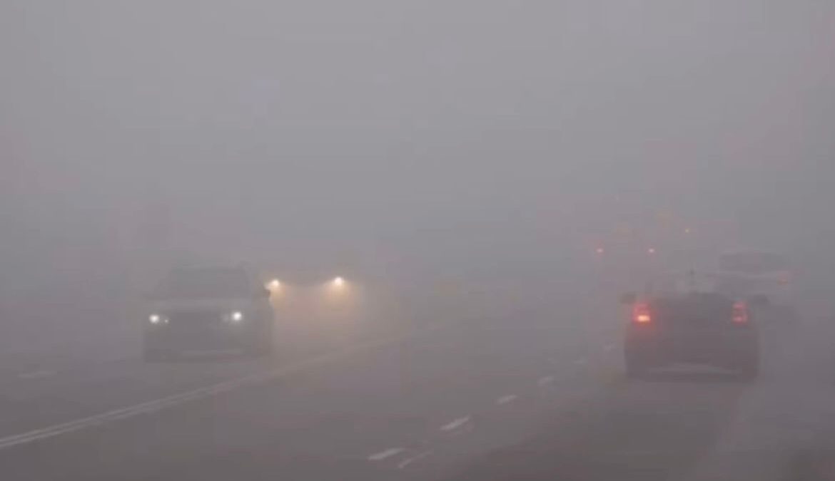 Visibility will be limited on roads – WARNING