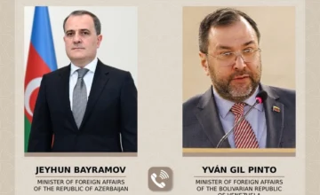 Ceyhun Bayramov: We hope that peace and stability will be established in Venezuela