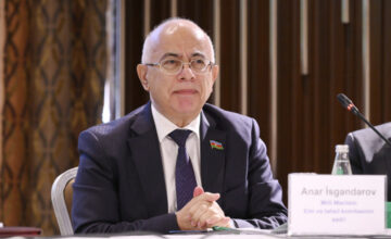 Anar Iskandarov awarded with “Shohrat” Order