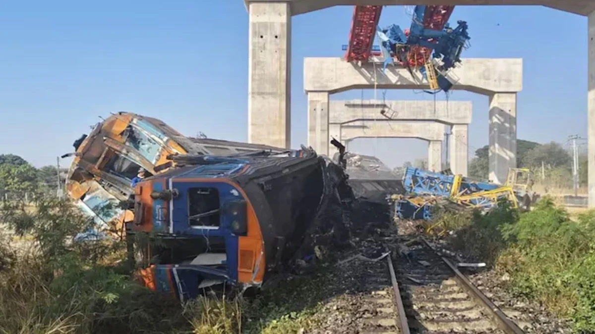 Crane accident in Thailand: 22 dead, at least 30 injured