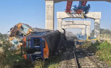 Crane accident in Thailand: 22 dead, at least 30 injured