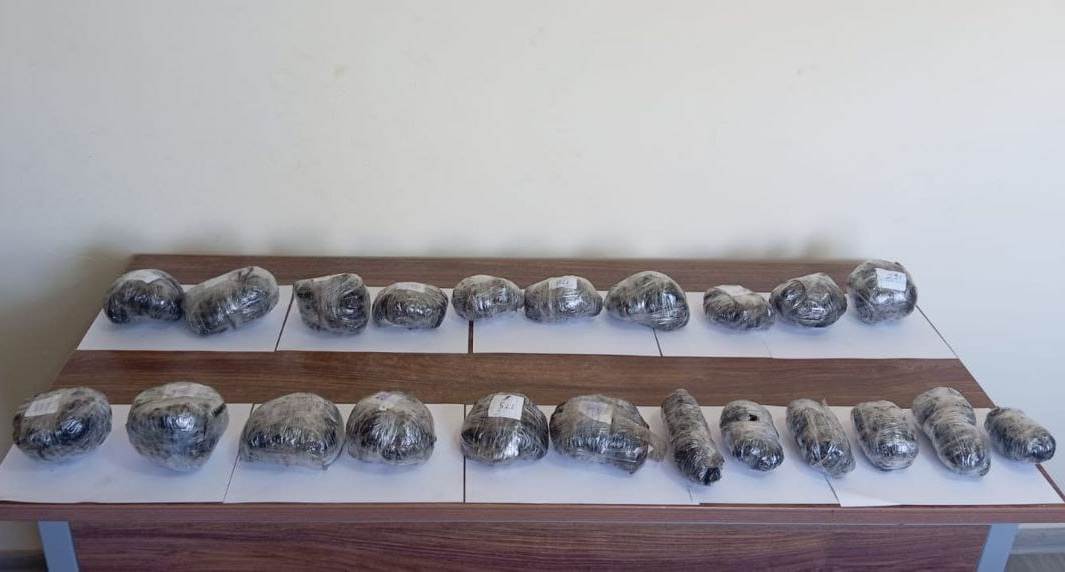 Over 31 kilograms of drugs were seized yesterday