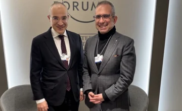 Mikayıl Cabbarov İsveçrədə “Coca-Cola” şirkətinin rəsmisi ilə görüşüb