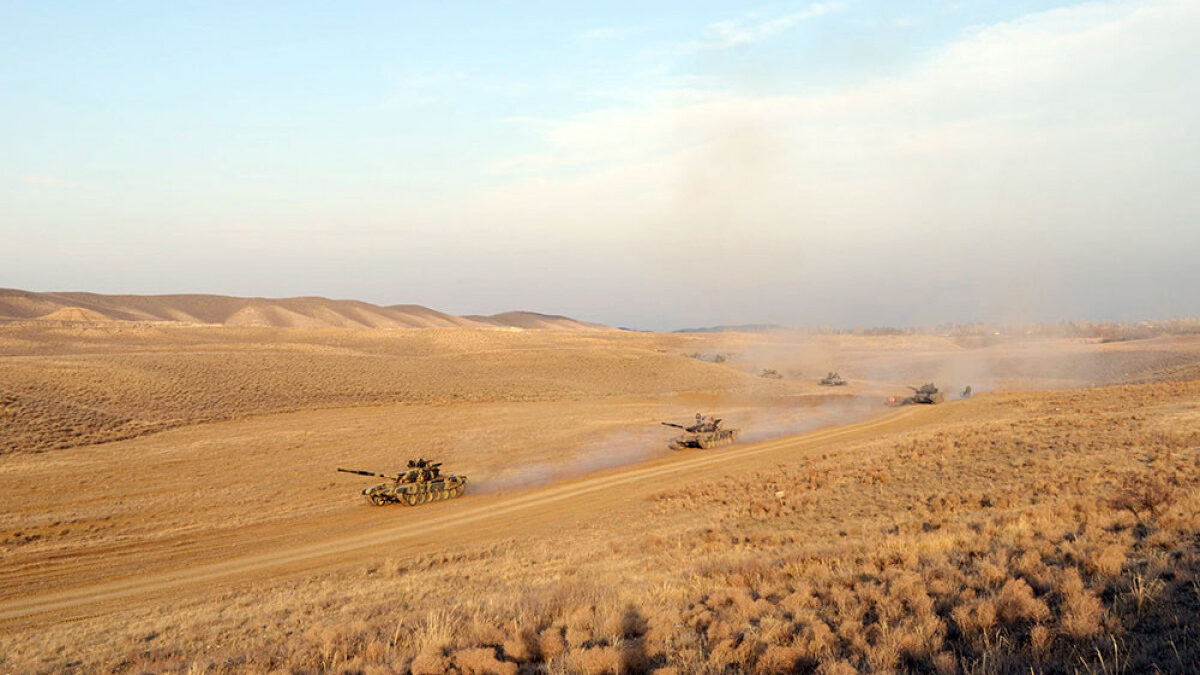 Tactical exercises held in the Azerbaijani Army