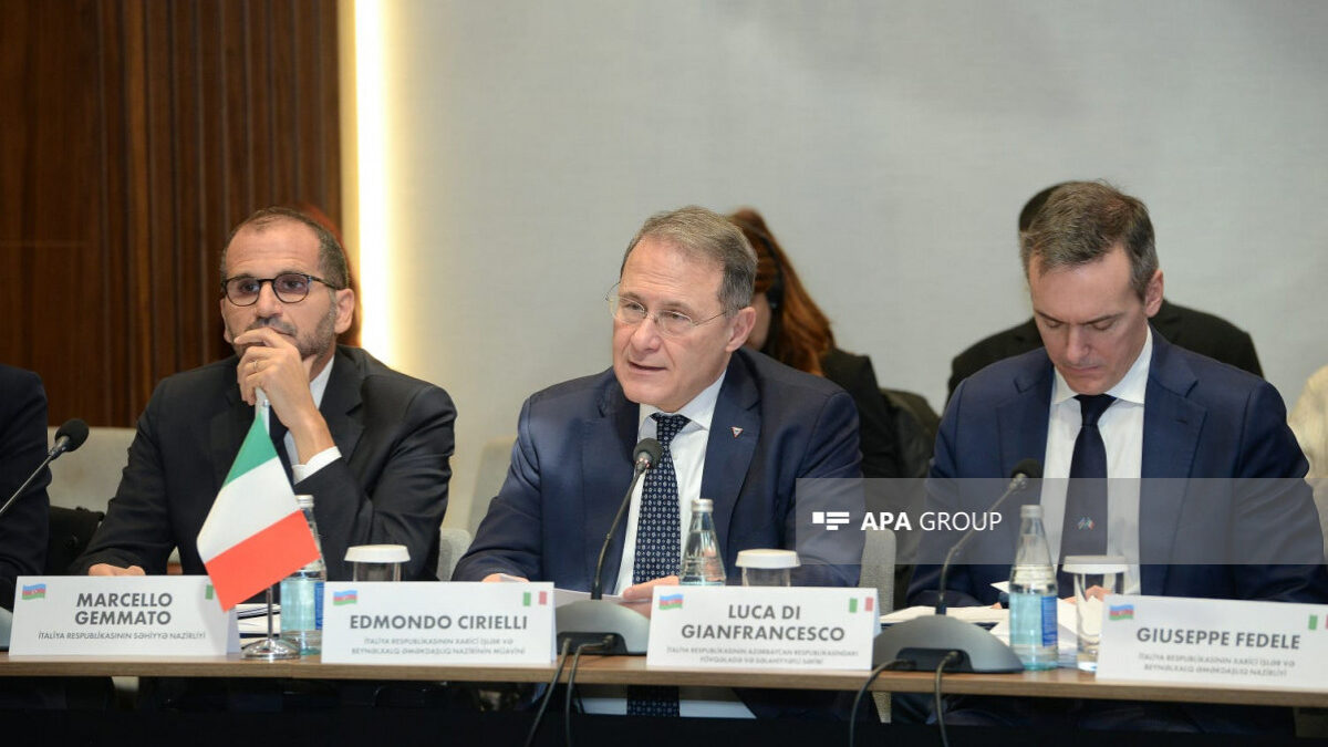 Italian MFA: The initialing of the peace agreement between Azerbaijan and Armenia is a historic event