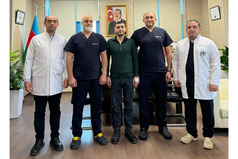 The first patient to undergo robotic surgery at the New Clinic has been discharged