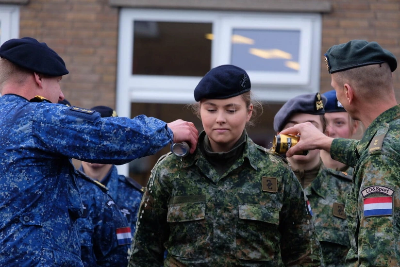 Crown Princess Catharina-Amalia of the Netherlands Completes Military Training