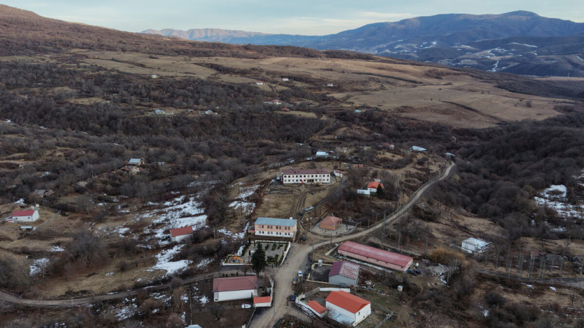 Ilham Aliyev gets acquainted with the work done in Chapar village of Aghdara