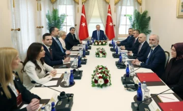 Erdoğan receives participants of the Balkan Peace Platform