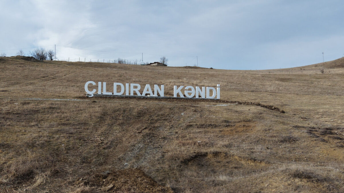 President gets acquainted with the work done in Chıldıran village of Aghdara