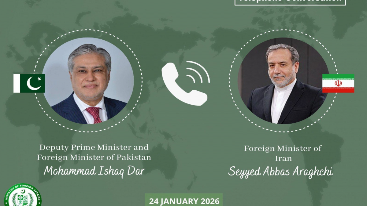 Iranian and Pakistani Foreign Ministers Hold Telephone Conversation