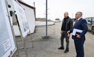 President gets acquainted with the work done in the village of Childiran in Aghdara – UPDATED