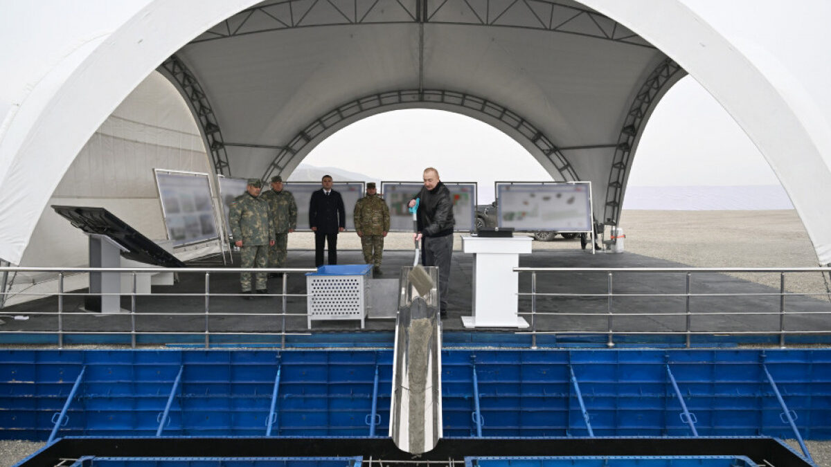 President lays foundation of Special Operations Center in Aghdara