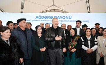 President shares footage from meeting with Aghdara residents