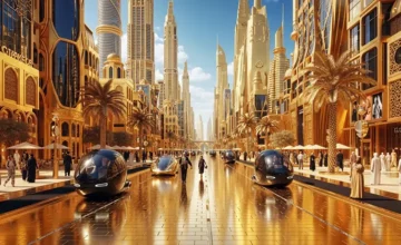 The world’s first gold street to open in Dubai