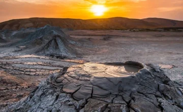 Mud volcano erupts in Hajigabul