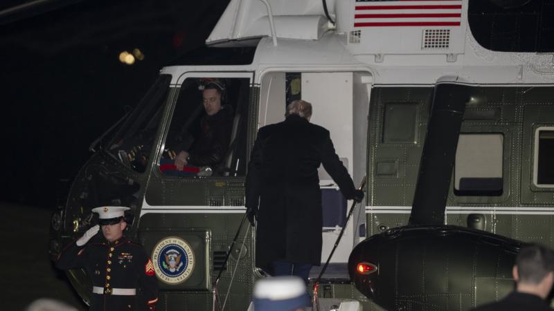 Trump’s plane detected a malfunction while in the air