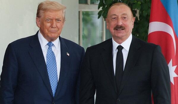 Trump sent a letter to Ilham Aliyev