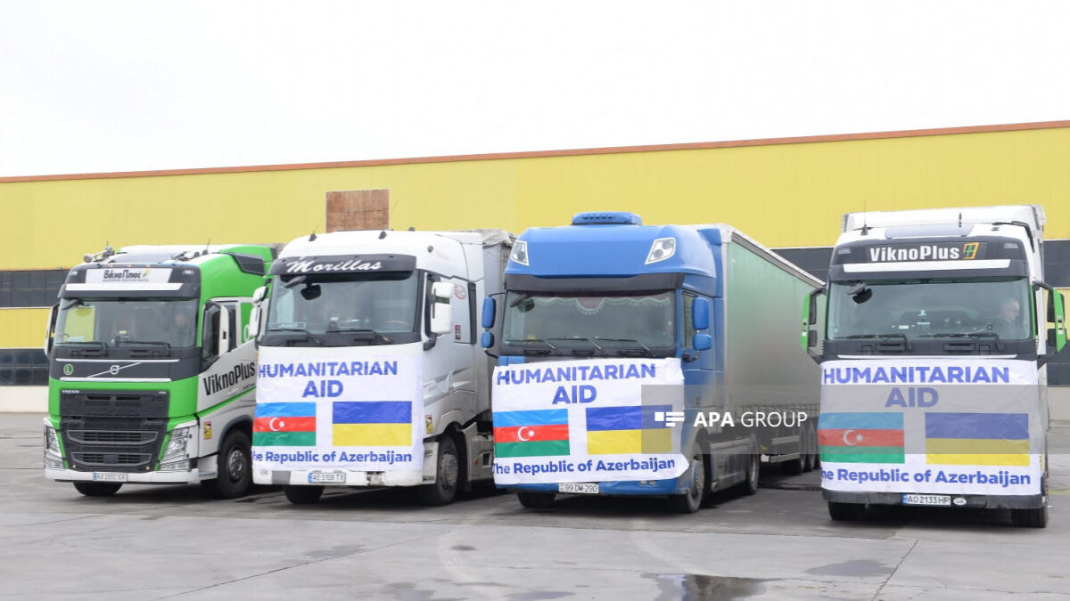 Ukraine thanks Azerbaijan for humanitarian aid