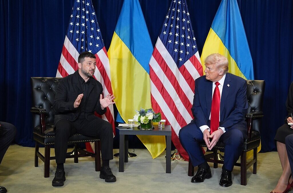 Meeting between Trump and Zelenskyy has started