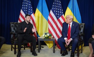 Meeting between Trump and Zelenskyy has started