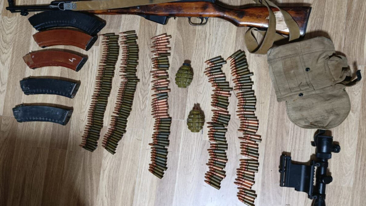 Weapons and ammunition discovered in Shabran