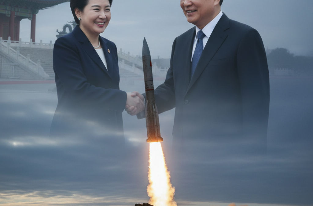 North Korea’s Ballistic Missile Test Increased Tension Amid South Korean Leader’s Visit to China