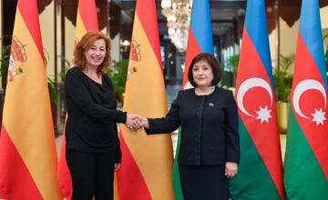 Meeting of Chairmen of Milli Majlis and Congress of Deputies of the Kingdom of Spain Held