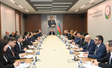 A large-scale board meeting held at the Ministry of Foreign Affairs