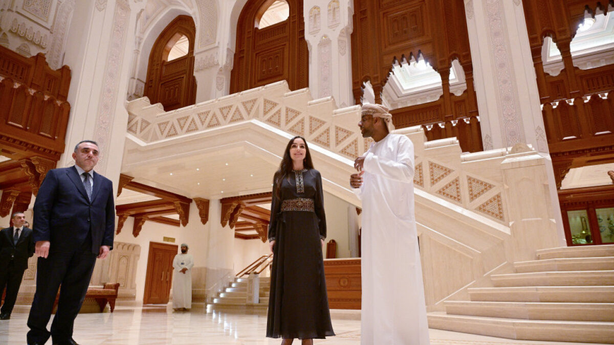 Leyla Aliyeva Visited the Royal Opera House Muscat