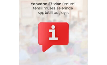 Winter Vacation Starts in General Education Institutions