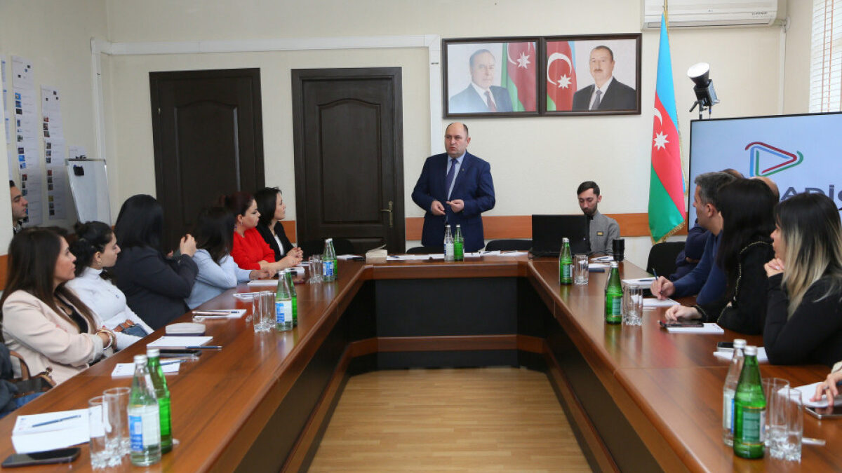 Another training on “Azerbaijani language in the media” was held