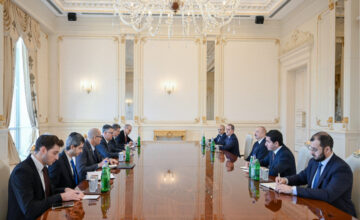 President Ilham Aliyev receives Israeli Foreign Minister