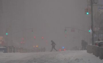 US snowstorm: Nearly 770,000 people left without power