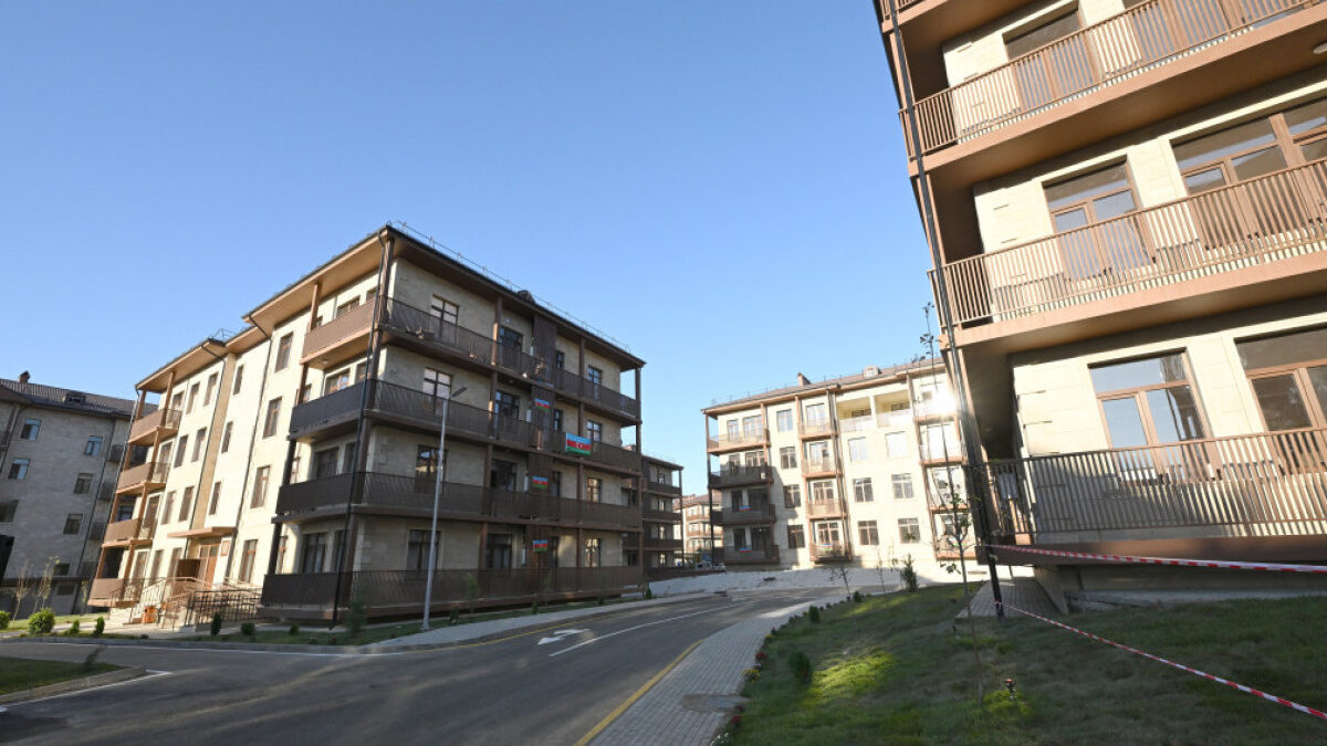 Residential infrastructure is being restored in Jabrayil, 663 families have returned to their homeland